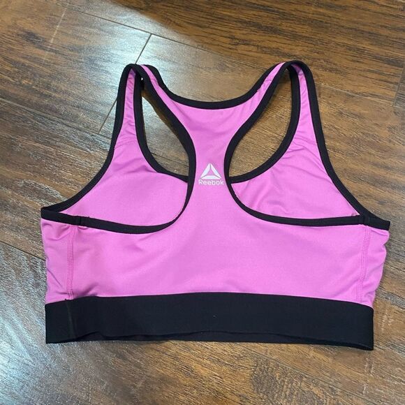 Reebok Pink Sports bra Medium - Picture 2 of 5